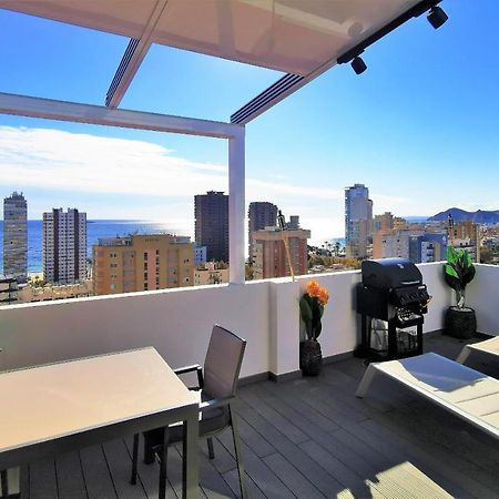 Penthouse Cervantes Sea View Benidorm Exterior photo