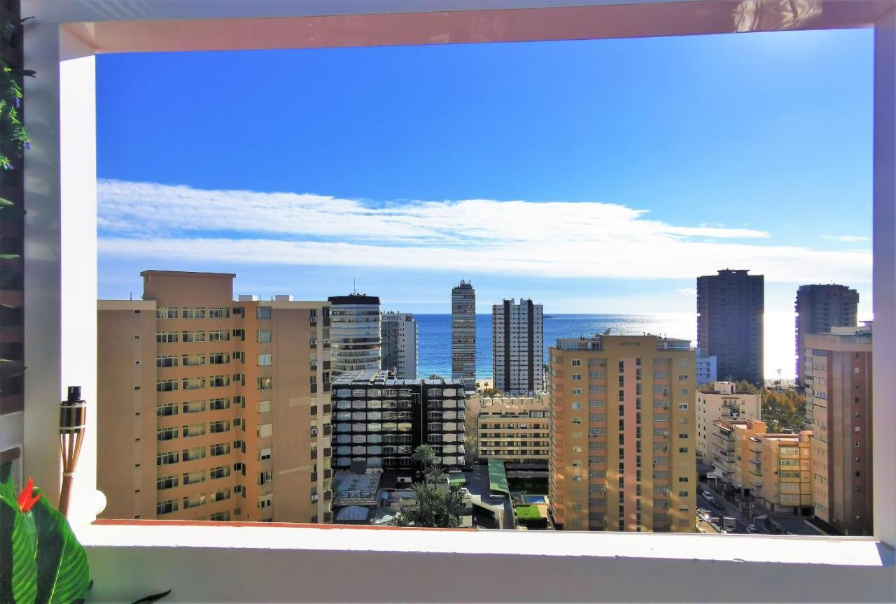 Penthouse Cervantes Sea View Benidorm Exterior photo