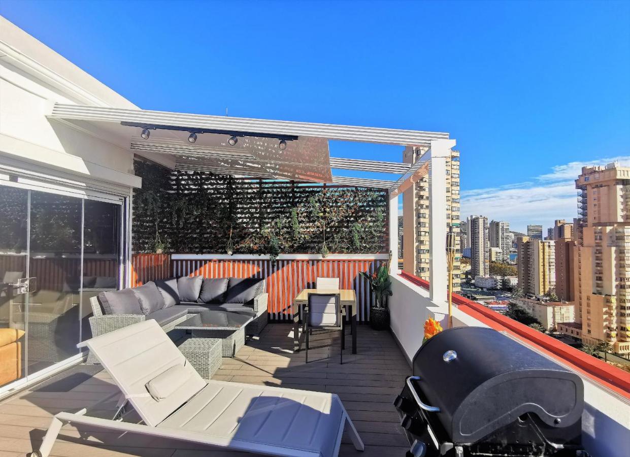 Penthouse Cervantes Sea View Benidorm Exterior photo
