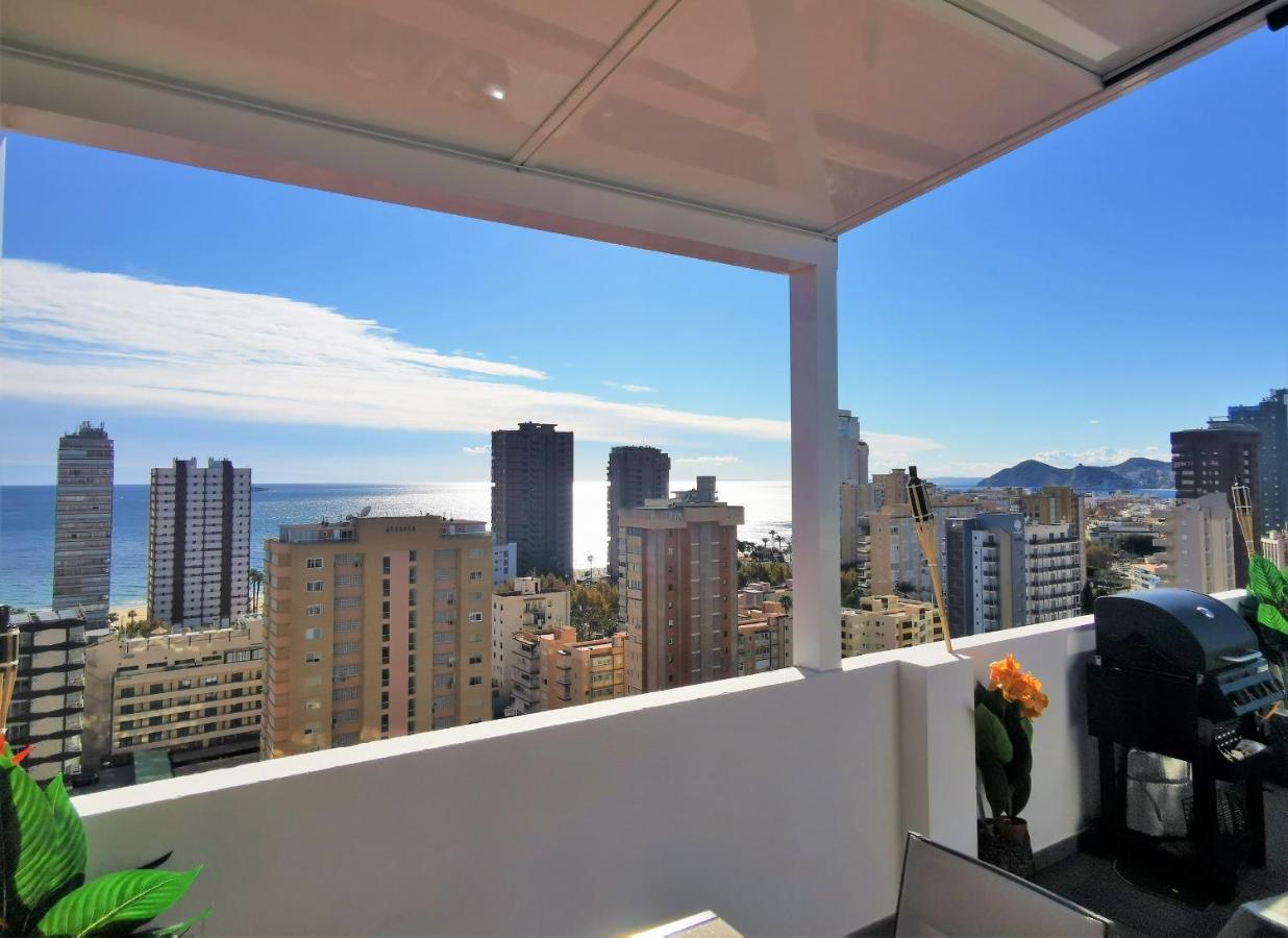 Penthouse Cervantes Sea View Benidorm Exterior photo