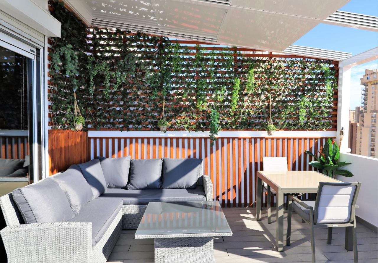 Penthouse Cervantes Sea View Benidorm Exterior photo